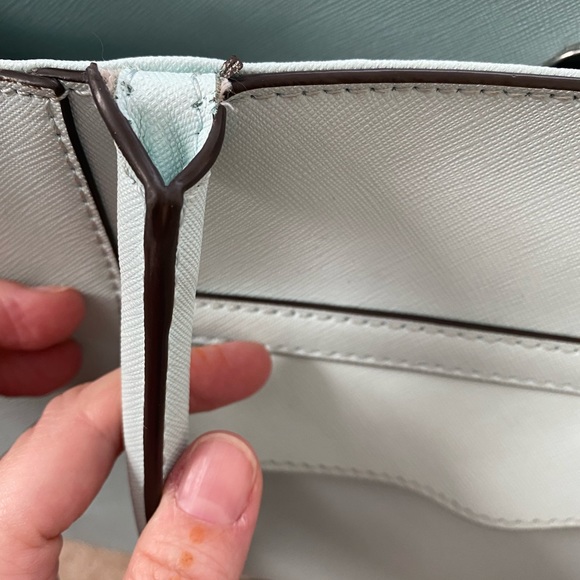 EUC Rebecca Minkoff Mab Tote light blue - Picture 9 of 12